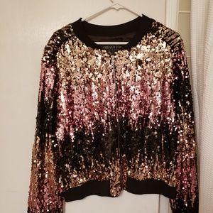 Sequin party jacket